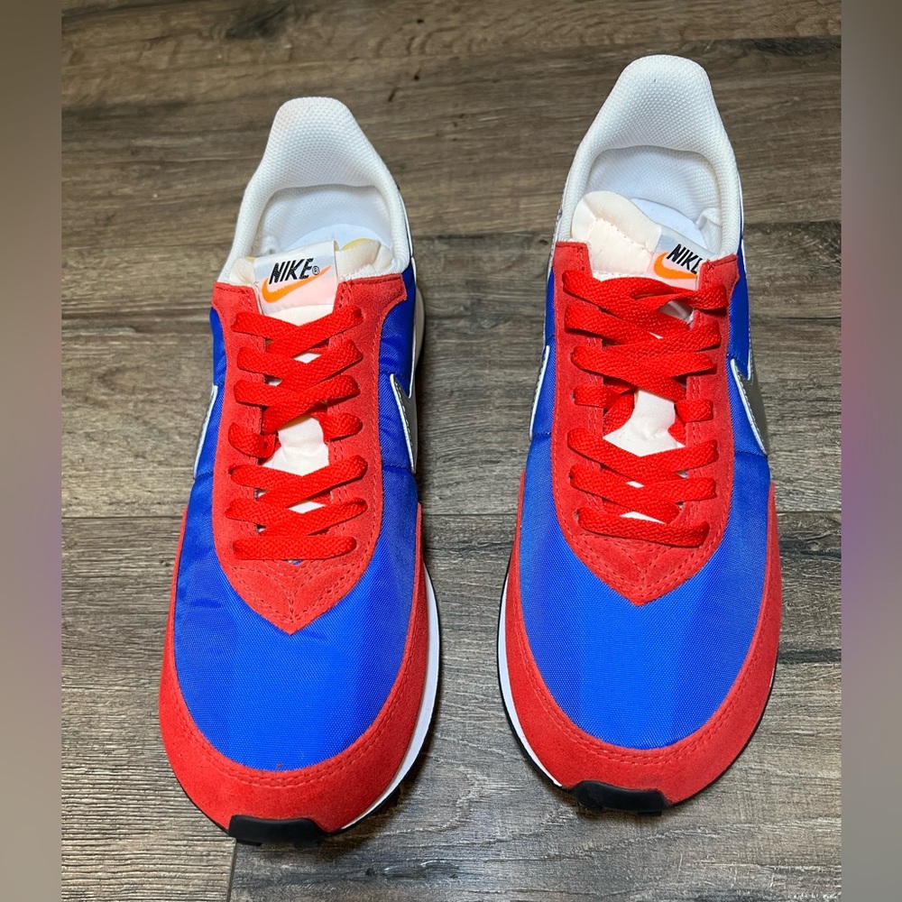 Nike Men's Red and Blue Sneakers